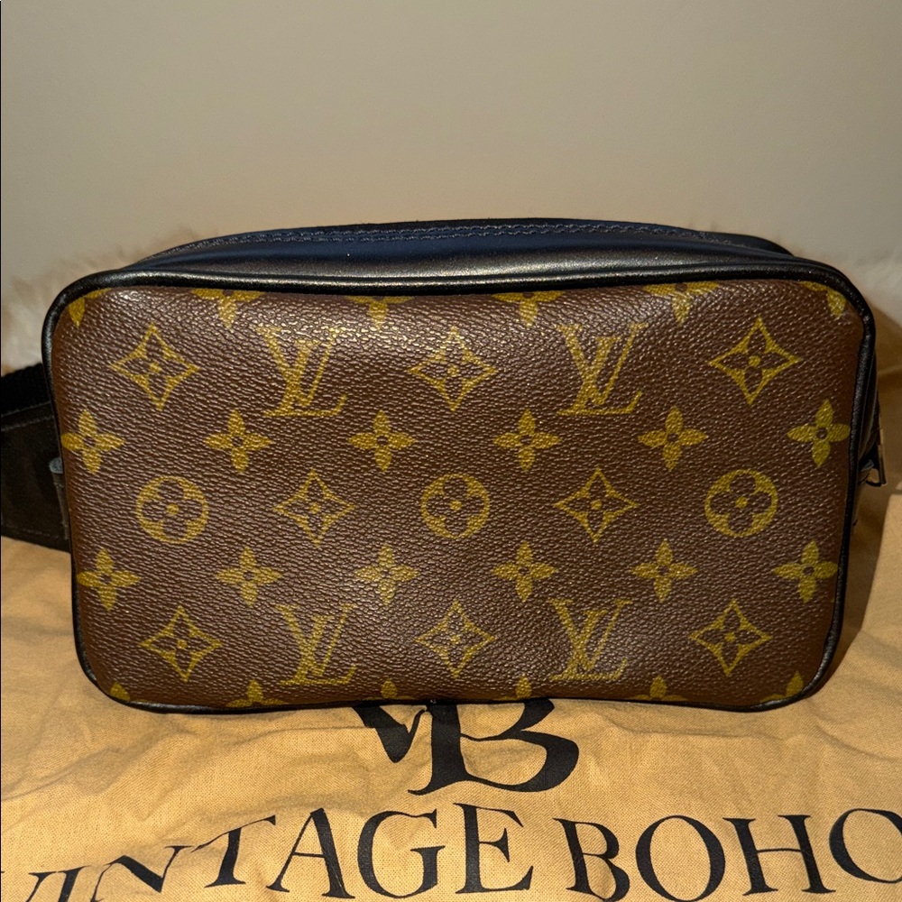 Louis Vuitton Monogram Brown Belt Bag